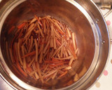 干し椎茸の戻し汁できんびらごぼう♡作り方4写真