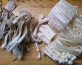 簡単　一品！　えのきと　舞茸の　ポン酢煮作り方1写真