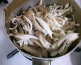 簡単　一品！　えのきと　舞茸の　ポン酢煮作り方3写真