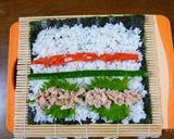 シーチキンのり巻き。運動会にも作り方4写真