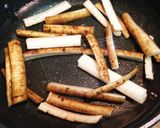 おひとりさま分の、すぐできるキンピラ牛蒡作り方1写真
