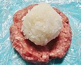 ライスボール入り ☆ ハンバーグ 作り方1写真