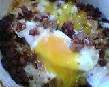 アッという間に肉味噌丼～ビビンバ風～作り方5写真