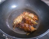 せん切りごぼうとにんじんの豚肉巻作り方5写真