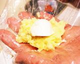 サーモンポテトモツァレラ入り♪作り方3写真