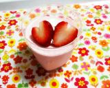 春スイーツ☆いちごのレアチーズ風プリン作り方13写真