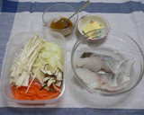 鱈のレンジ蒸し作り方1写真