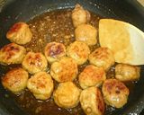 お口の中でホロッ✾柔らか照り焼き肉団子作り方6写真