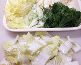野菜が主役！豚白菜の変わりすき焼き作り方3写真