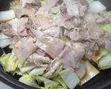 野菜が主役！豚白菜の変わりすき焼き作り方6写真