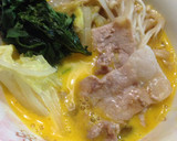 野菜が主役！豚白菜の変わりすき焼き作り方8写真