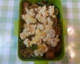 レンジで！オムカレー焼きそば作り方8写真