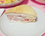 ひな祭りHMで 苺のミルクレープ作り方6写真
