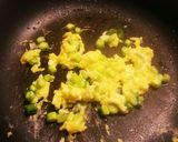 アスパラと卵の洋風焼きおにぎり作り方1写真