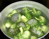 お弁当の隙間埋め ブロッコリーのゴマ和え作り方3写真