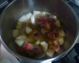簡単☆ダシダで彩り根菜と牛肉のパスタ作り方2写真