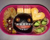 妖怪ウォッチ どんどろ キャラ弁 簡単作り方4写真