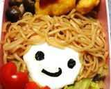 マルちゃん焼そば＜たらこ＞☆デコ弁作り方10写真