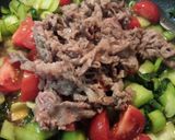 牛肉とトマトの♪さっぱりスープ炒め作り方3写真