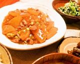 The冬の定番・懐かしい味・大根そぼろ煮作り方10写真