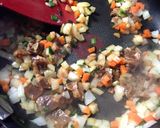 豚の生姜焼きアレンジ*炒飯作り方4写真