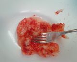 果肉入りイチゴのミルクゼリー作り方4写真