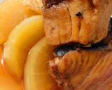 ぶりのアラでぶり大根♪作り方5写真