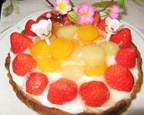ひな祭りに♡HMで桃といちごのタルト♪作り方13写真
