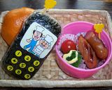 幼稚園のお弁当（携帯電話）作り方3写真