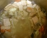 具だくさん◎鮭の豚汁風お味噌汁作り方4写真