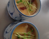 納豆のタレだけ♪鍋で簡単茶碗蒸し☆作り方4写真