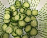 キャベツとキュウリのさっぱり中華風サラダ作り方1写真
