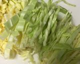 キャベツとキュウリのさっぱり中華風サラダ作り方2写真