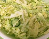 キャベツとキュウリのさっぱり中華風サラダ作り方3写真