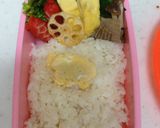 マルちゃん焼きそばでアルパカさんキャラ弁作り方1写真