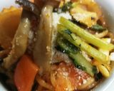 しめじとちくわナポリタン簡単！スパゲティ作り方9写真