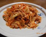 キムチがあれば調味料いらずの楽々一品作り方2写真