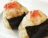 天かすと塩こんぶのおにぎり。お弁当にも作り方3写真