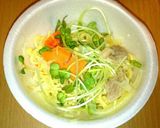袋ラーメンで簡単❗野菜たっぷりラーメン鍋作り方3写真
