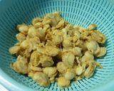 簡単♪煮込むだけベビーホタテと昆布の佃煮作り方1写真
