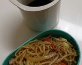 斬新！つけ焼きそば弁当作り方4写真