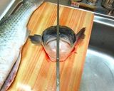 ボラのアラ煮作り方1写真