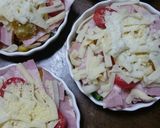 ベーコンと野菜のチーズ焼き作り方5写真