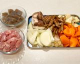 炒り鶏（いりどり）作り方1写真