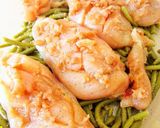 超簡単！鳥のオーブン焼きピリ辛マヨ梅風味作り方4写真