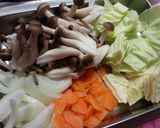 冷蔵庫の残り野菜で春雨スープ♡作り方1写真