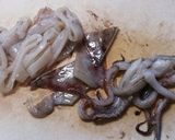 イカの生姜焼きのっけ焼きそば弁当作り方2写真