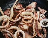 イカの生姜焼きのっけ焼きそば弁当作り方3写真