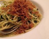 あおさ海苔と柚子胡椒のパスタ作り方5写真