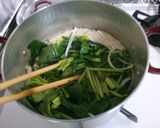 簡単　ほうれん草　えのきの　とろみスープ作り方4写真